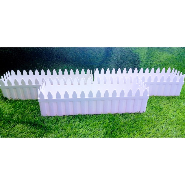 Combo2 chậu nhựa hàng rào 30X14x12cm