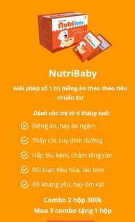 Cốm ăn ngon nutribaby