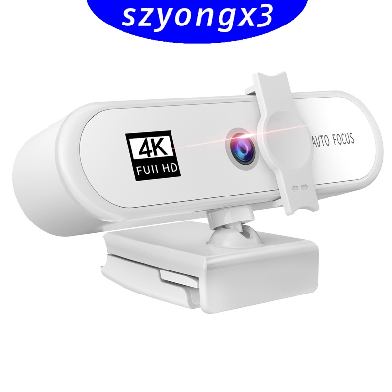 Webcam 1080p 2k 4k Full Hd Usb Tự Động Lấy Nét Với Vỏ Bọc Có Thể Xoay Và Gậy Ba Chân | BigBuy360 - bigbuy360.vn