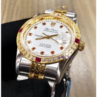 Đồng hồ nam op chính hãng nhật, mặt chống xước bảo hành 12 tháng