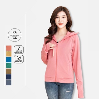 Áo chống nắng nữ gu 2 lớp siêu dày dặn, vải thông hơi siêu thoáng mát, mềm mịn, chống tia uv