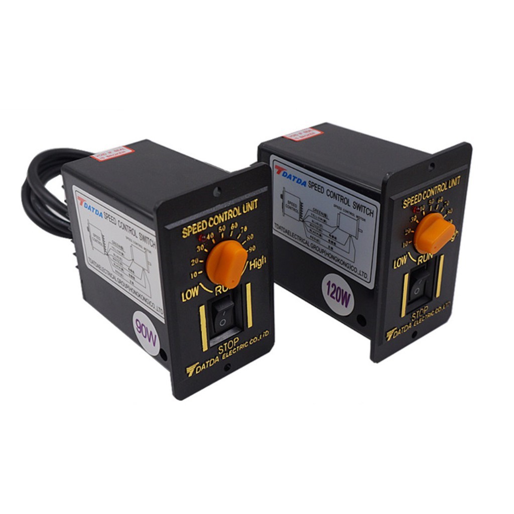 Điều tốc motor DATDA US 52 - 1 PHA  120w 250w - điều chỉnh tốc độ động cơ 1 pha
