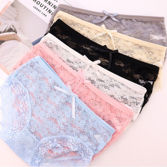 Combo 3 quần lót ren nữ Hàn Quốc nhiều màu sắc