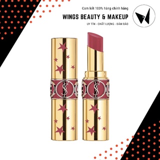 YVES SAINT LAURENT - Son thỏi YSL Rouge Volupte Shine Oil-In-Stick Limited Edition