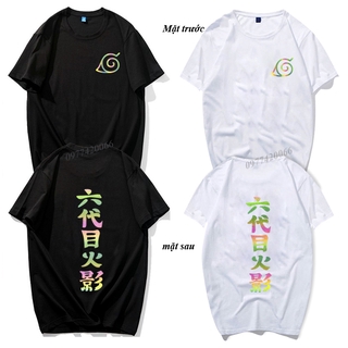 áo Naruto phản quang 7 màu, áo thun Naruto, áo phông gia tộc Uchiha, gia tộc Uzumaki, tổ chức akatsuki
