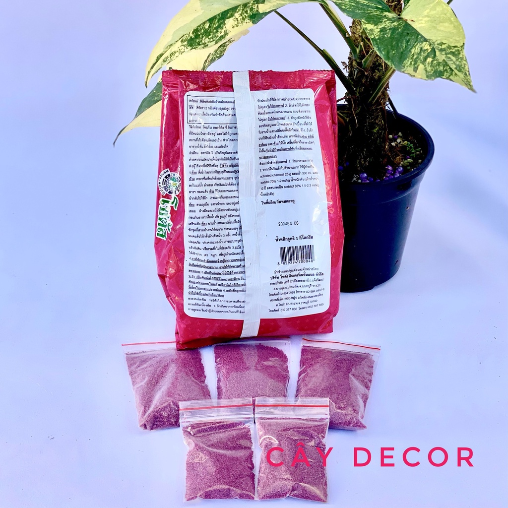 Thuốc tím trừ rệp  chuyên cho sen đá, cây kiểng gói 50g - 100g