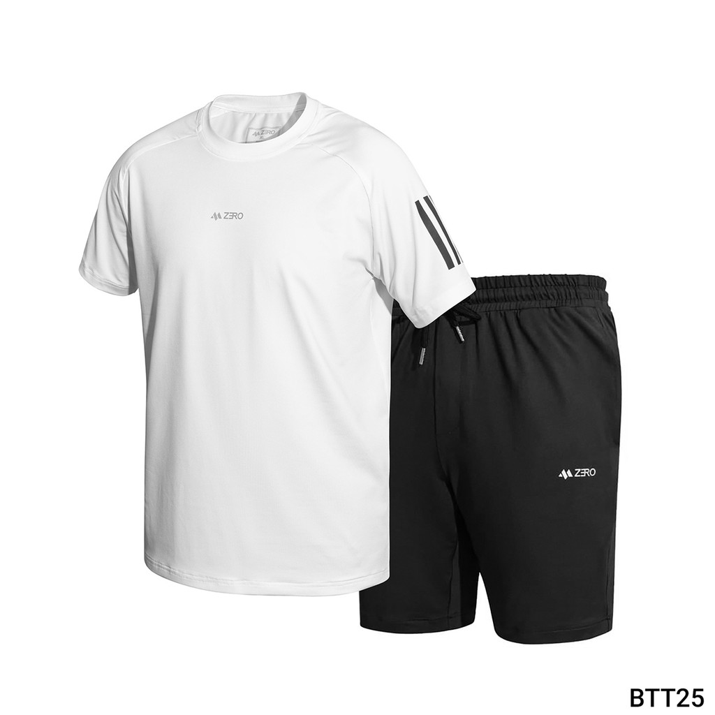 Bộ Quần Áo Nam Dáng Thể Thao Vải Thun Viền Tay ZERO | BigBuy360 - bigbuy360.vn