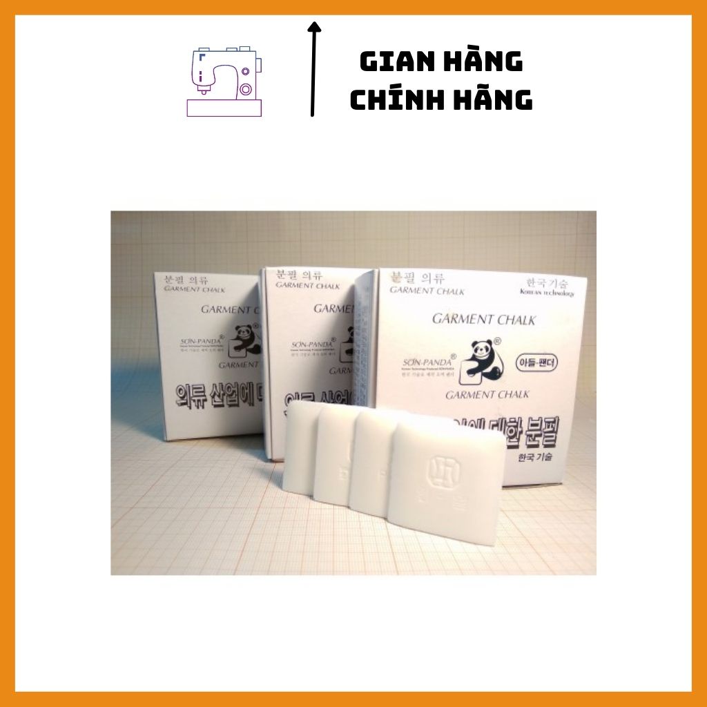 Phấn may phấn sáp PANDA màu trắng