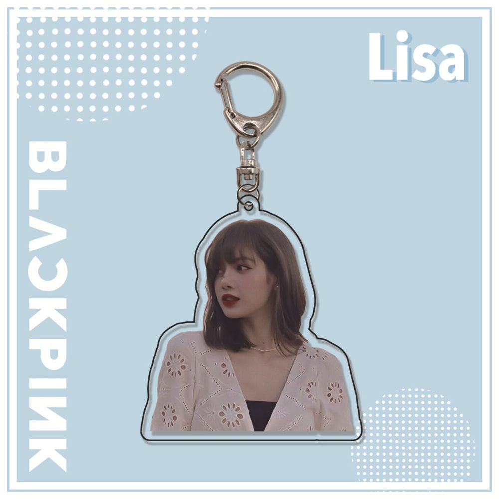 Móc Khóa Hình Lisa Blackpink Dễ Thương