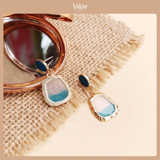 Khuyên tai kim loại Silas - Vuver Accessories