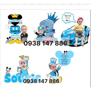 Hình chibi trang trí sinh nhật