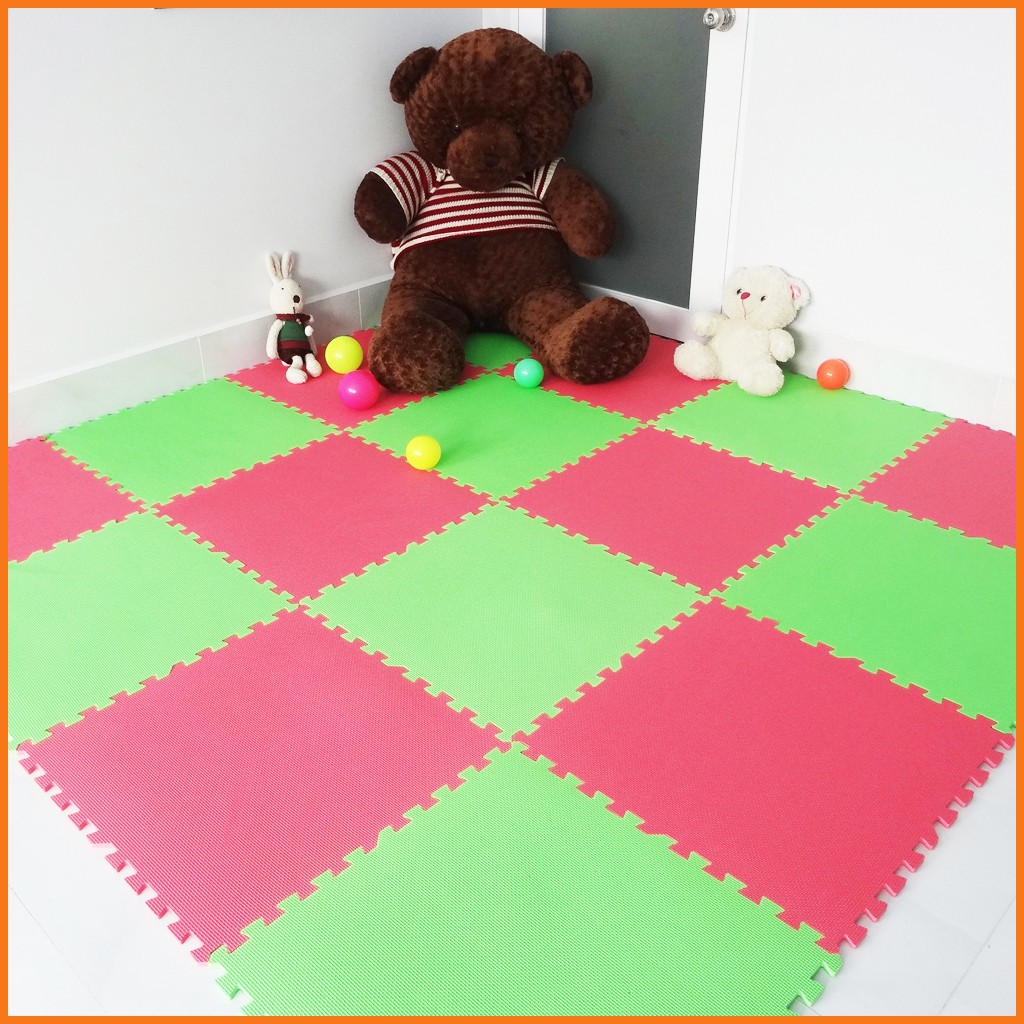 Thảm xốp cho bé (1 tấm)- Kích thước 60x60x1cm- 4 màu lựa chọn- An toàn cho bé- Mẹ Tròn Store