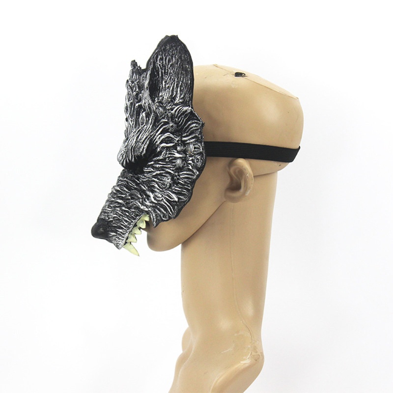Đầu Sói 3D Hóa Trang Halloween