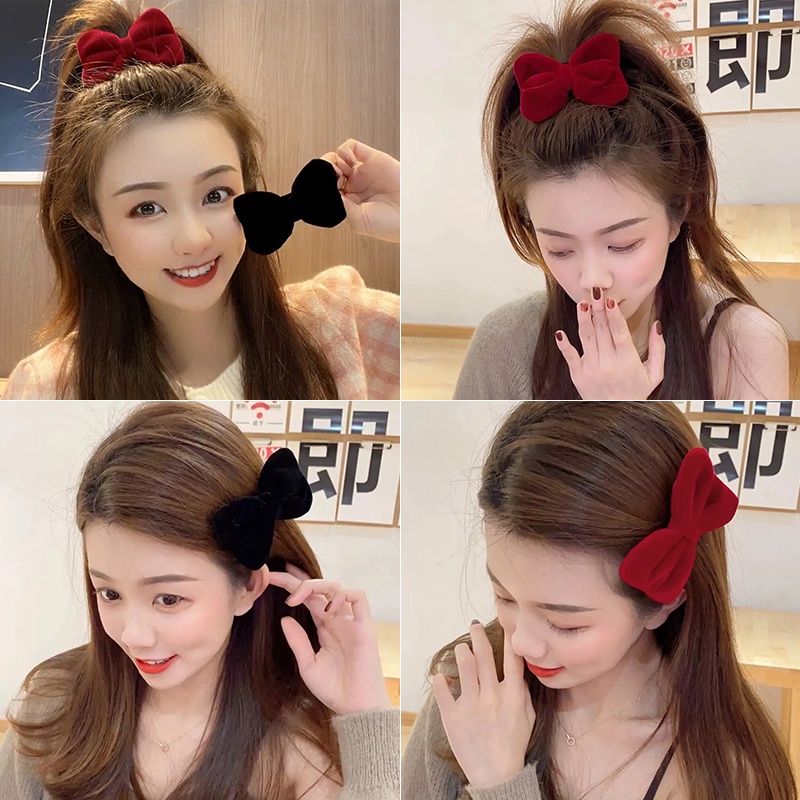 (MớI) Kẹp TóC HìNh Nơ Xinh XắN