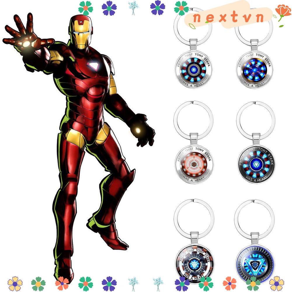 Móc Chìa Khóa Hình Siêu Anh Hùng Iron Man Giá Đỡ