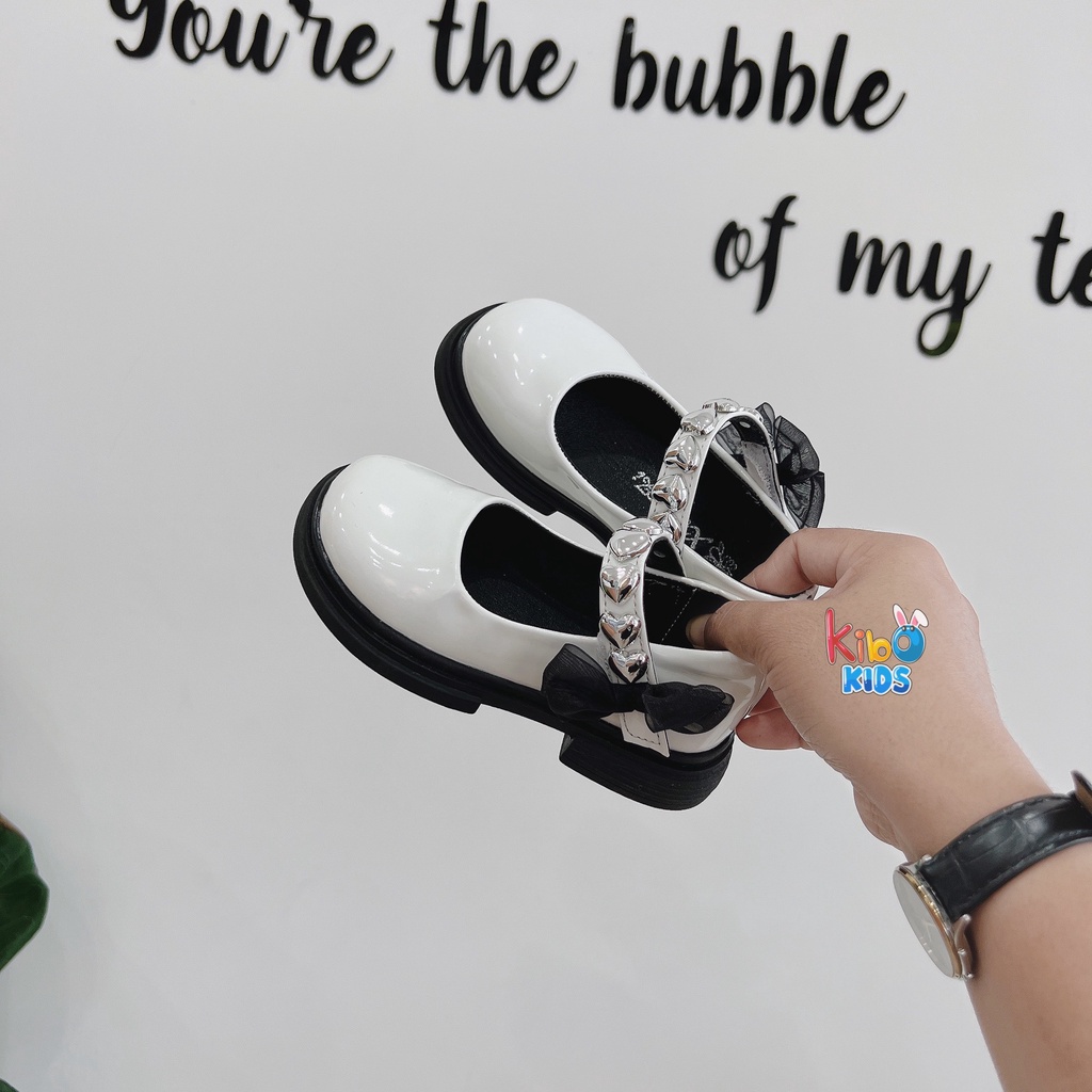 Giày Búp Bê Da Mềm Kiểu Dáng Đáng Yêu Cho Bé Gái  2-16 Tuổi BB446