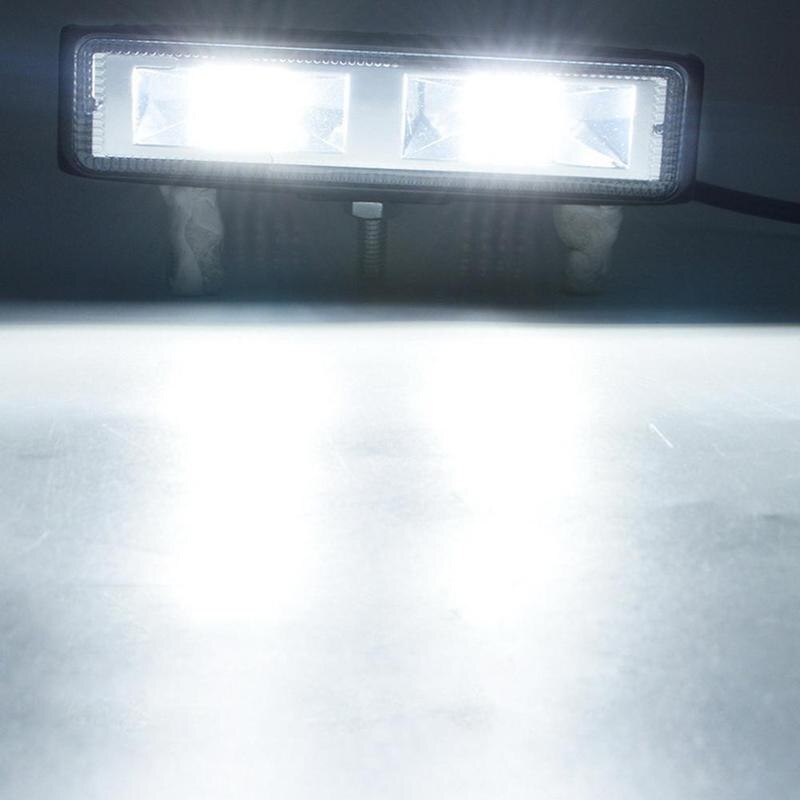 Đèn Trợ Sáng Ô Tô Xe Máy Khả Năng Chống Nước Cao 16 LED 48W 6000K