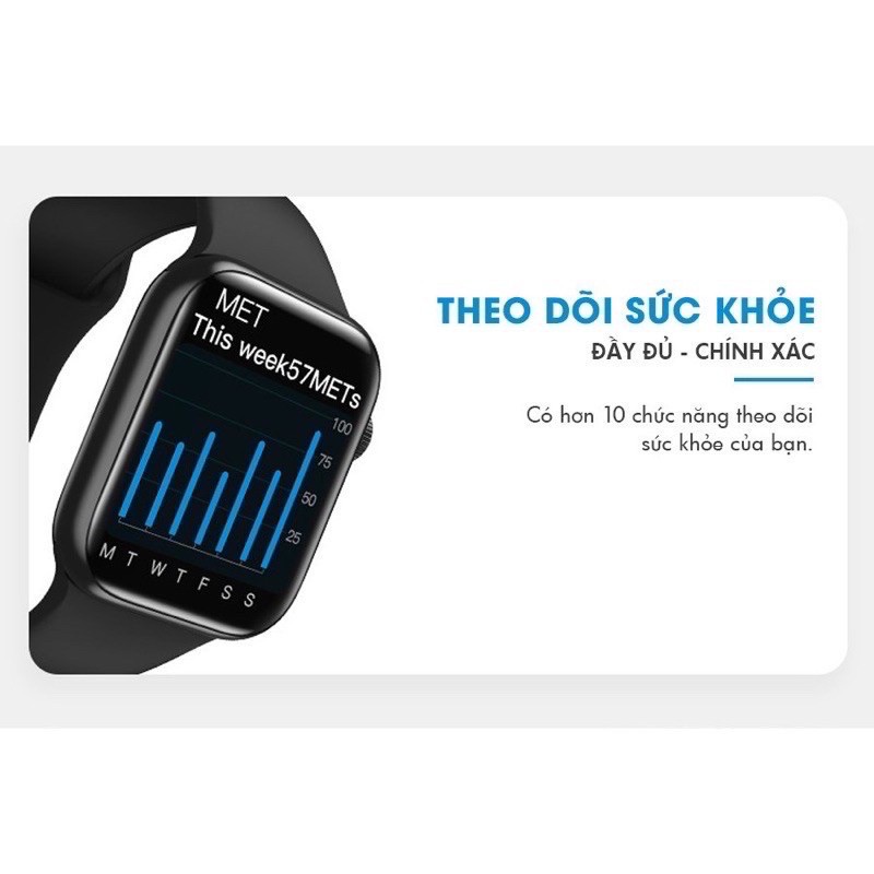 [Mã 33ELSALE hoàn 7% đơn 300K] [HW12 HW22PRO] APPLE WATCH SERI 6 NGHE GỌI NHẬN THÔNG BÁO TIN NHẮN CUỘC GỌI ZALO FB I