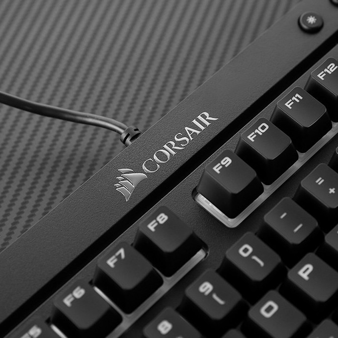 Bàn phím cơ có dây Gaming Corsair K68 RGB đen - Chuẩn kháng bụi và kháng nước IP32 - Chính hãng BH 12 tháng