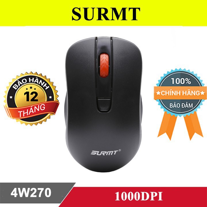 Chuột máy tính SURMT 4W270 ♥️Freeship♥️ Chuột máy tính không dây Surmt chính hãng - Fuhlen A09B A06G