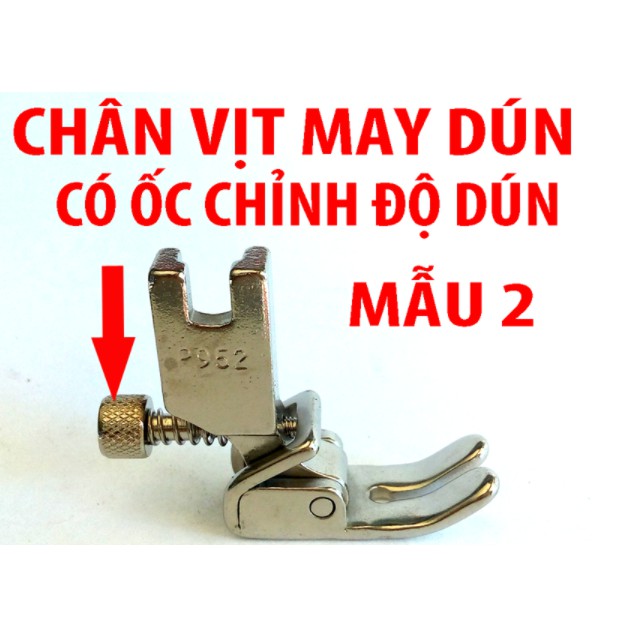 Chân vịt nhún bèo 1 kim P952