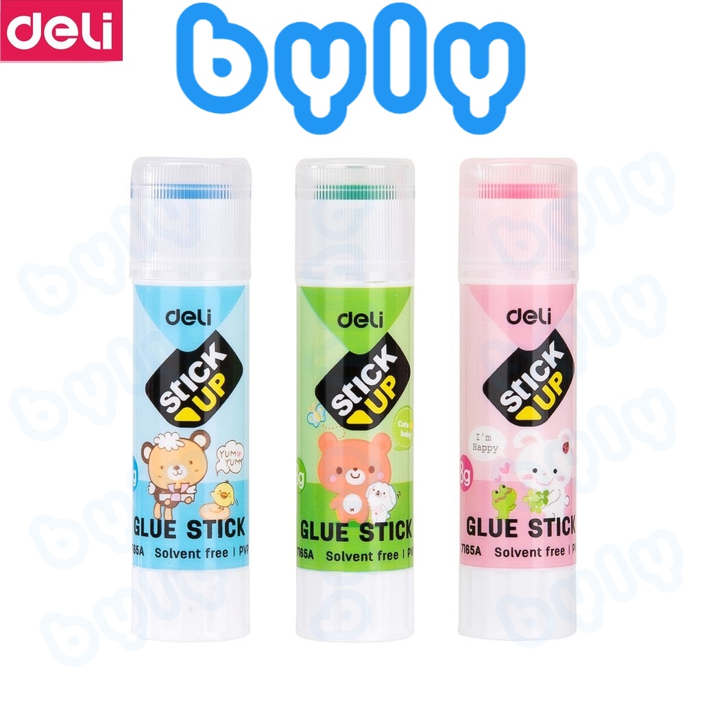 [Ship hỏa tốc] Hồ khô 8g Deli (chọn màu) nhiều màu họa tiết dễ thương an toàn 7165A - ByLy Store