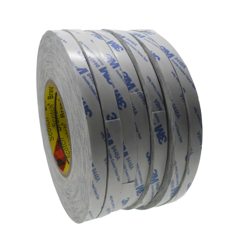 BĂNG KEO 2 MẶT 3M 9448A (20mm x 50m)