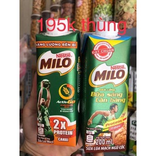 Sữa Milo Có Nắp Vặn