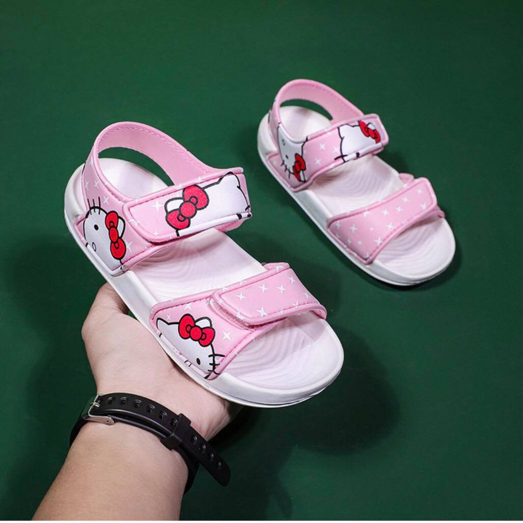 SANDAL SIÊU NHẸ BÉ GÁI [SALE SÔC] MÈO HELLO KITTY