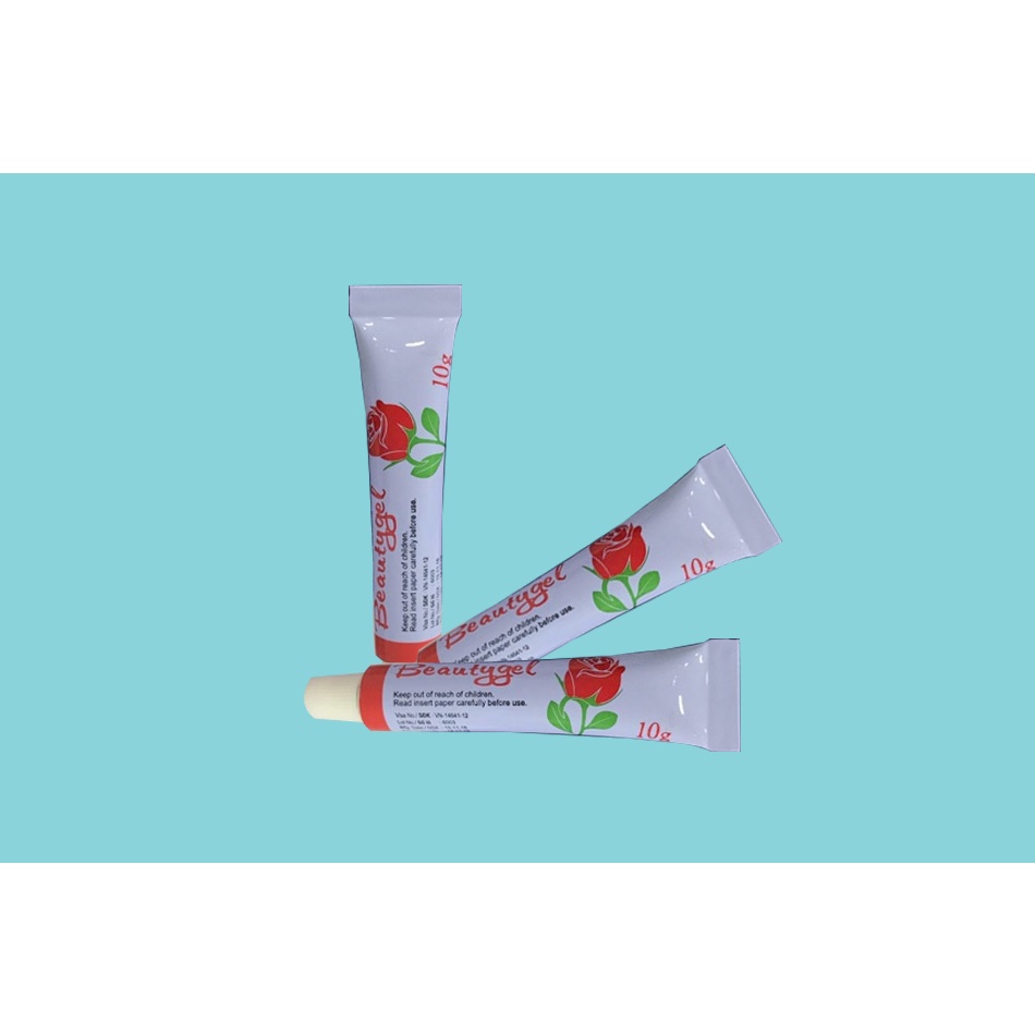 Gel bôi mụn Beautygel giảm mụn trứng cá, mụn viêm, mụn đầu đen, đẩy nhân mụn - tuyp 10g