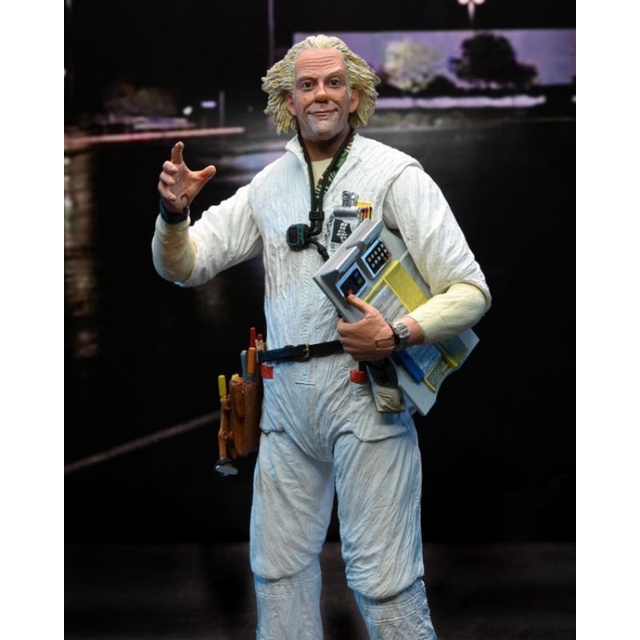 Mô hình NECA Ultimate Doc Brown (1985) Back To The Future có sẵn