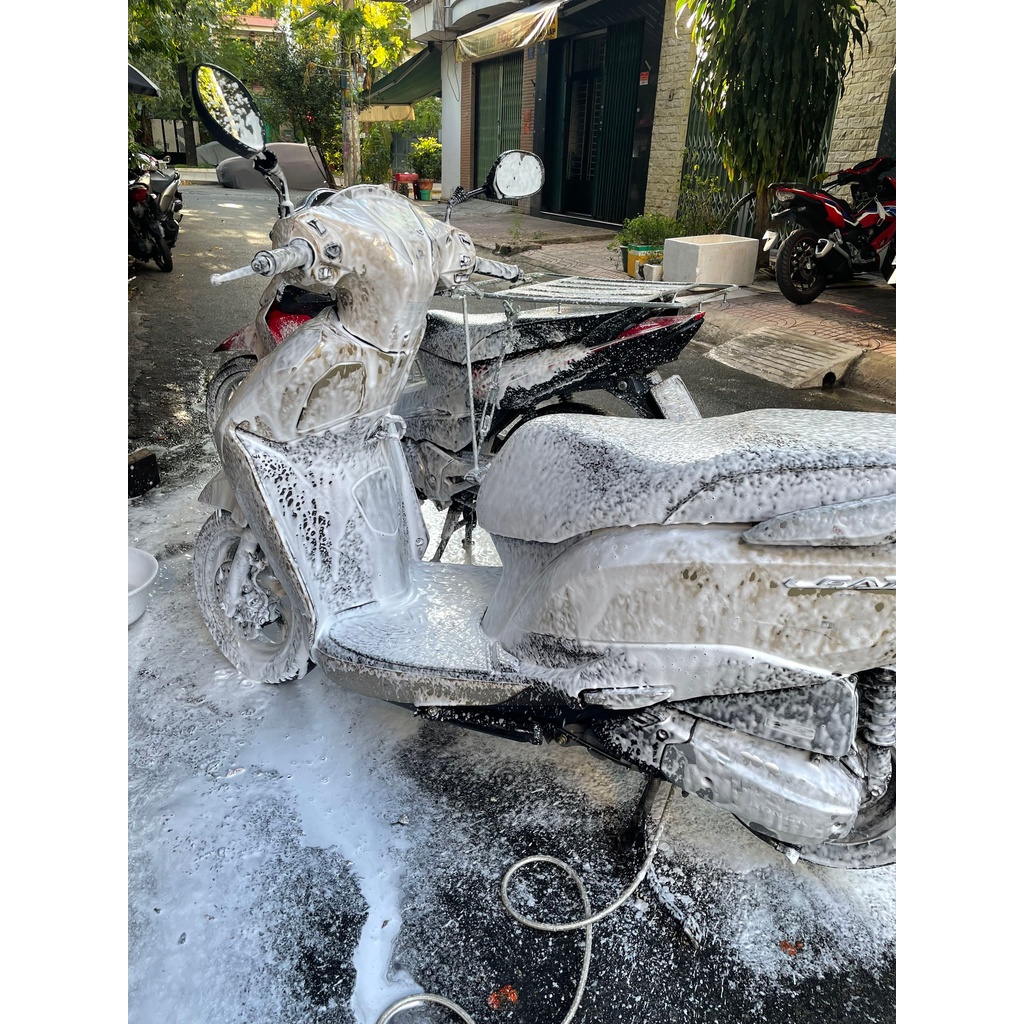 Nước rửa không chạm BZ dung tích 1L siêu sạch siêu bóng, BZ bọt tuyết không chạm