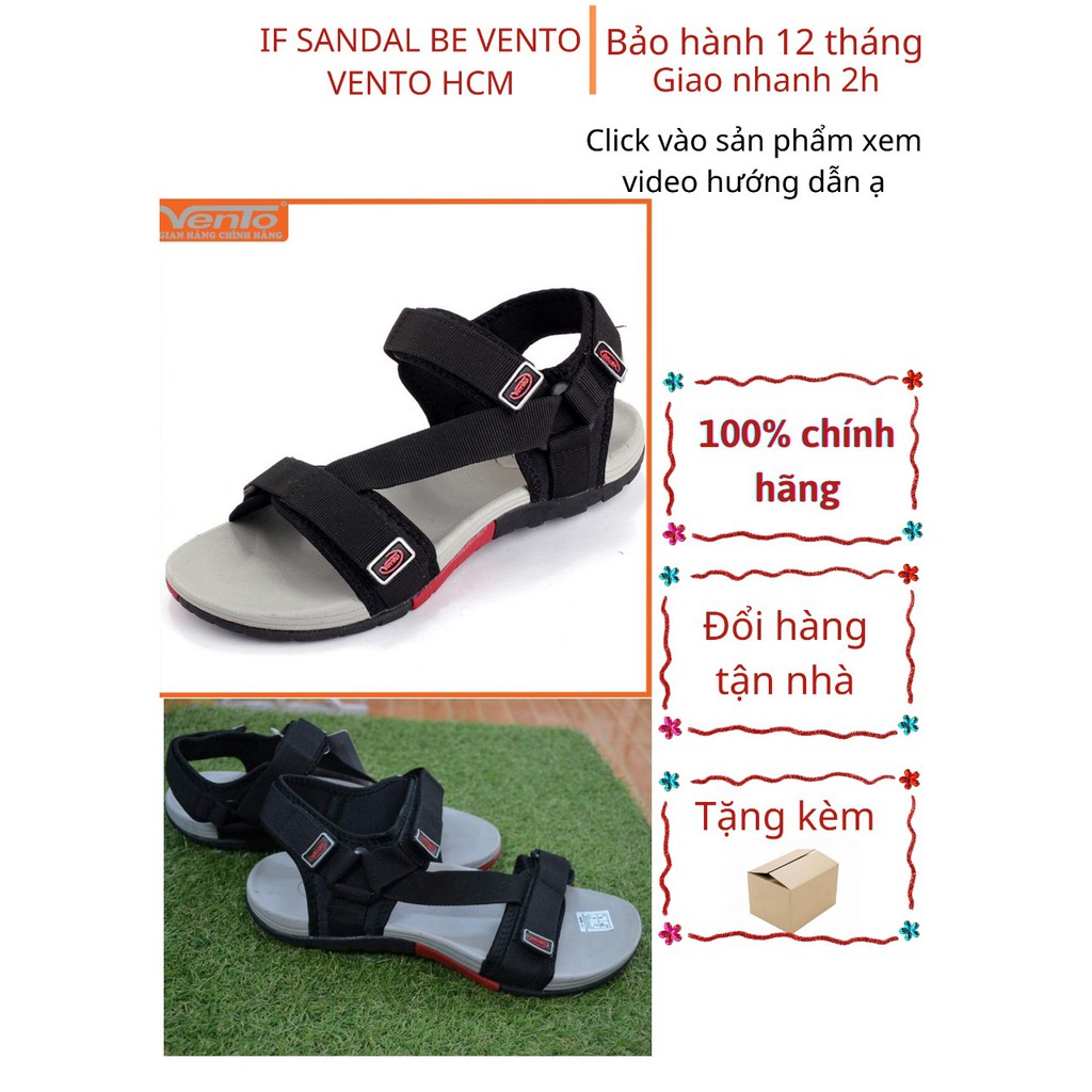 [Free Ship ] Giày Sandal Nam | Giày Sandal Nữ | Unisex Size 35 đến 43 - Màu Xám Đen NV4538BG