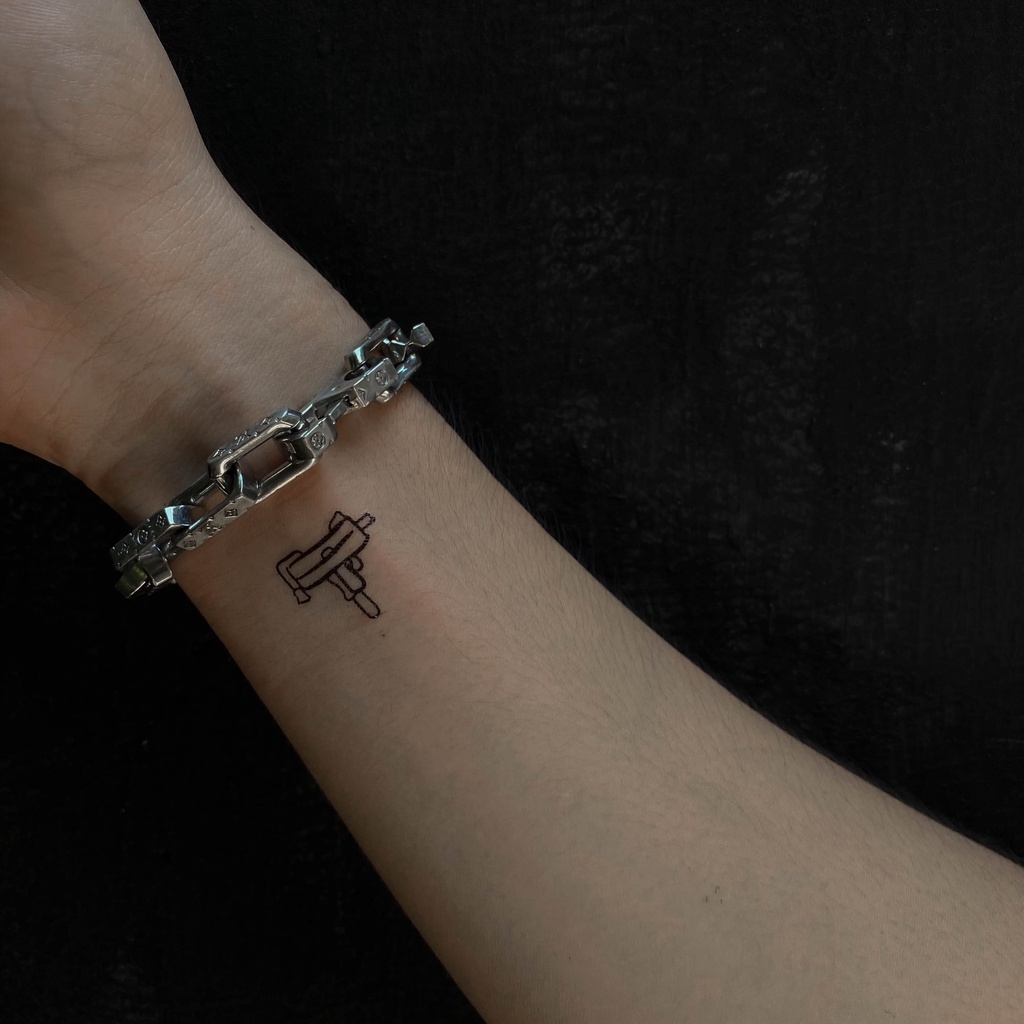 Hình xăm dán tạm thời Tattoodee 7 ngày, xăm trong 1 phút, chống nước 100%