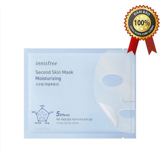 10 Mặt nạ dưỡng ẩm innisfree Second Skin Mask – Moisturizing 20g x 10