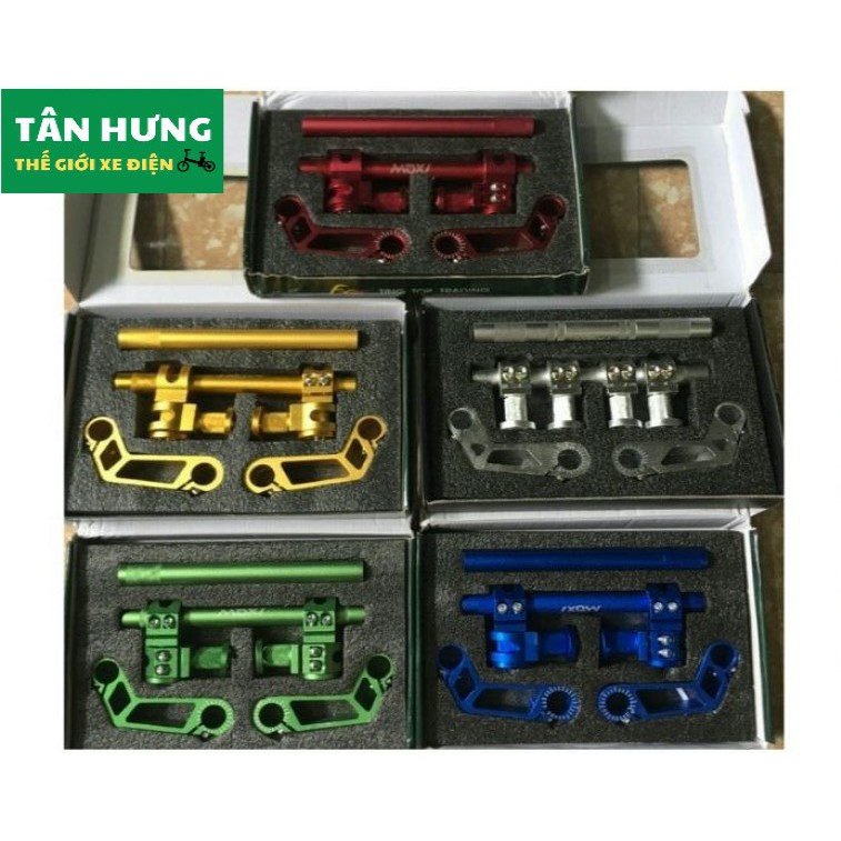 Ghi đông 5 khúc lắp xe đạp điện, máy điện