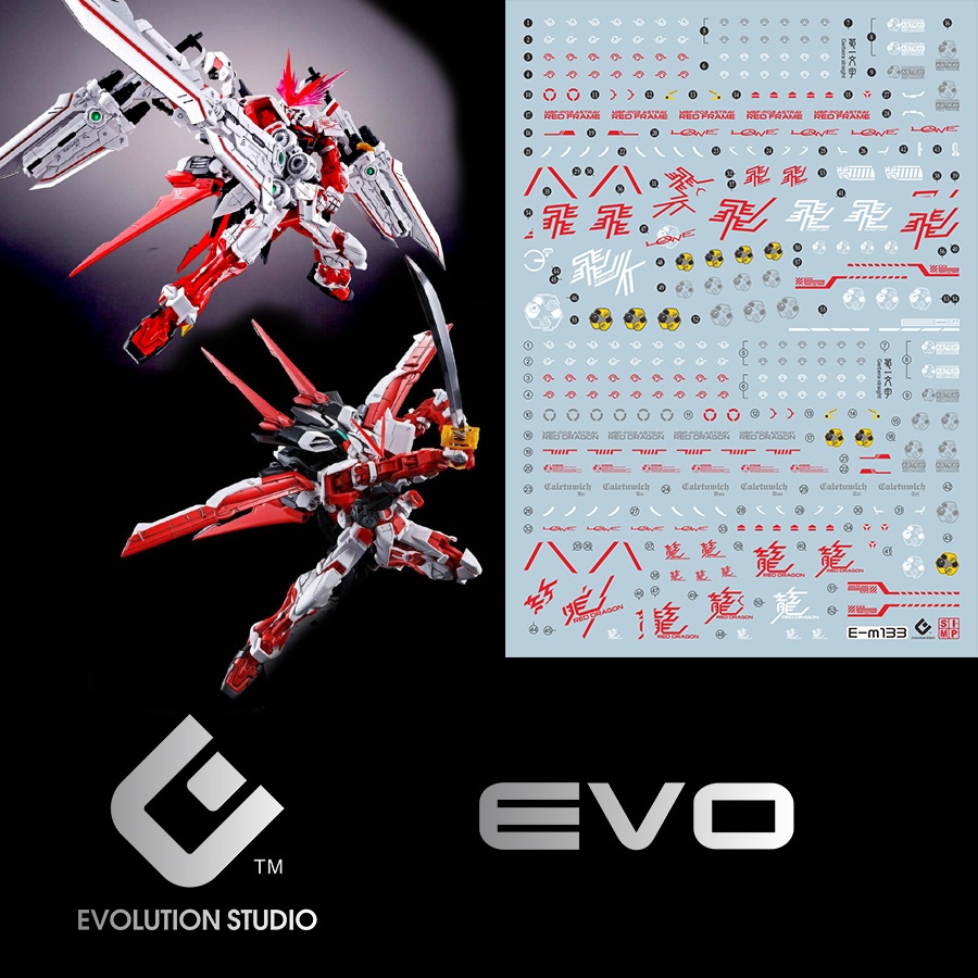 Decal nước MG Astray Red Dragon Gundam