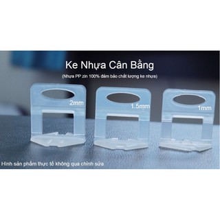 Ke nhựa, nêm nhựa, vít nhựa cân bằng gạch