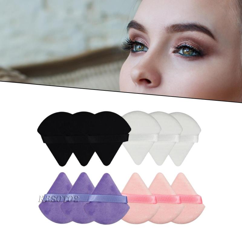 Set 2 Phấn Phủ Kesoto2 Dạng Nêm Hình Tam Giác Cho Góc Dưới Mắt