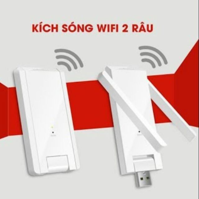 Kích sóng wifi mercury 2 dâu