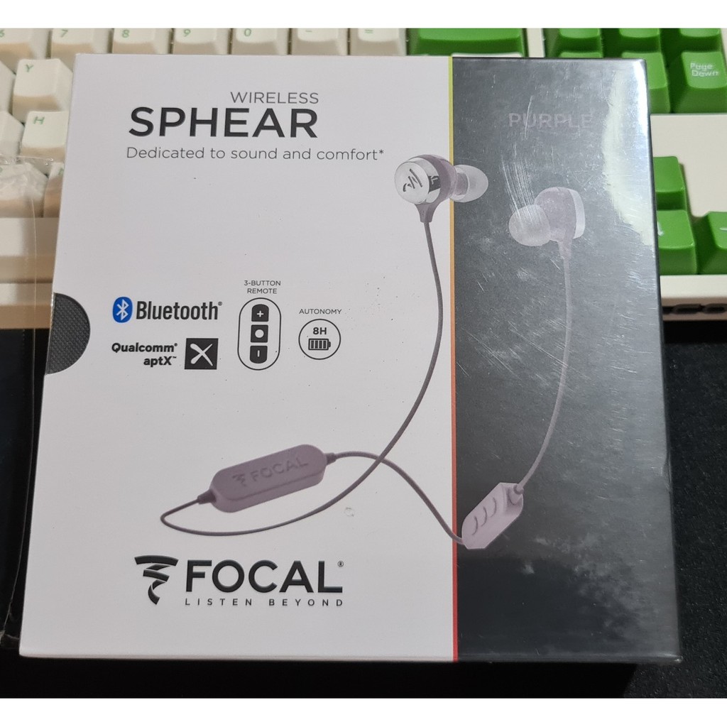 Tai nghe không dây FOCAL SPHEAR WIRELESS Hi-end có micro màu Purple