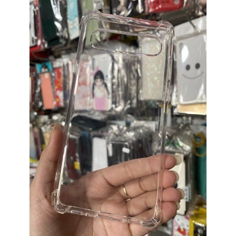 SAMSUNG S10 5G Ốp lưng nhựa dẻo trong suốt chống sốc 4 góc cao cấp