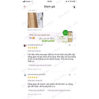 [ CHÍNH HÃNG ] GEN SIẾT EO SLIM LATEX