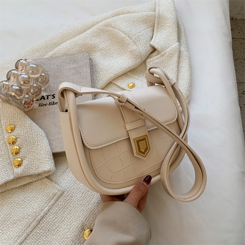 Túi Xách Nữ Đeo Chéo Kẹp Nách Da Trơn Dự Tiệc Phong Cách Hàn Quốc- TDC120