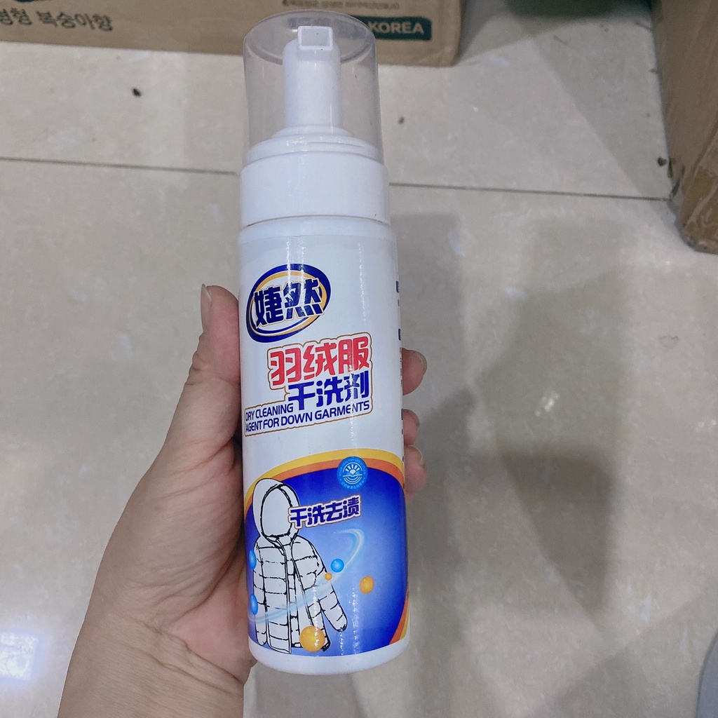 Xịt Giặt Khô I Làm Sạch Quần Áo Giầy Dép Túi Sách 200ml