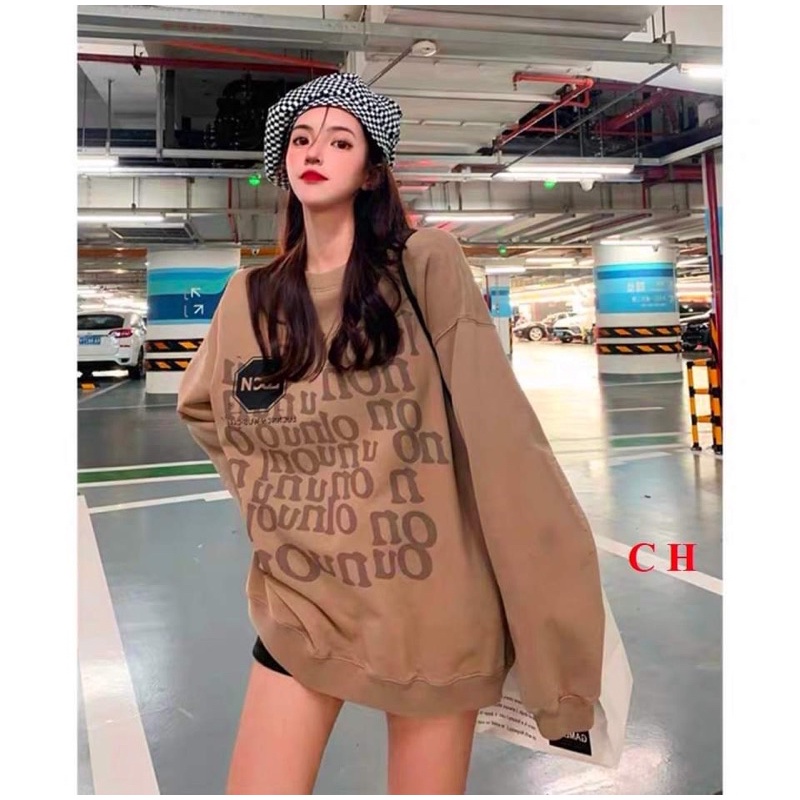 Áo sweats nỉ cotton luôn CH12