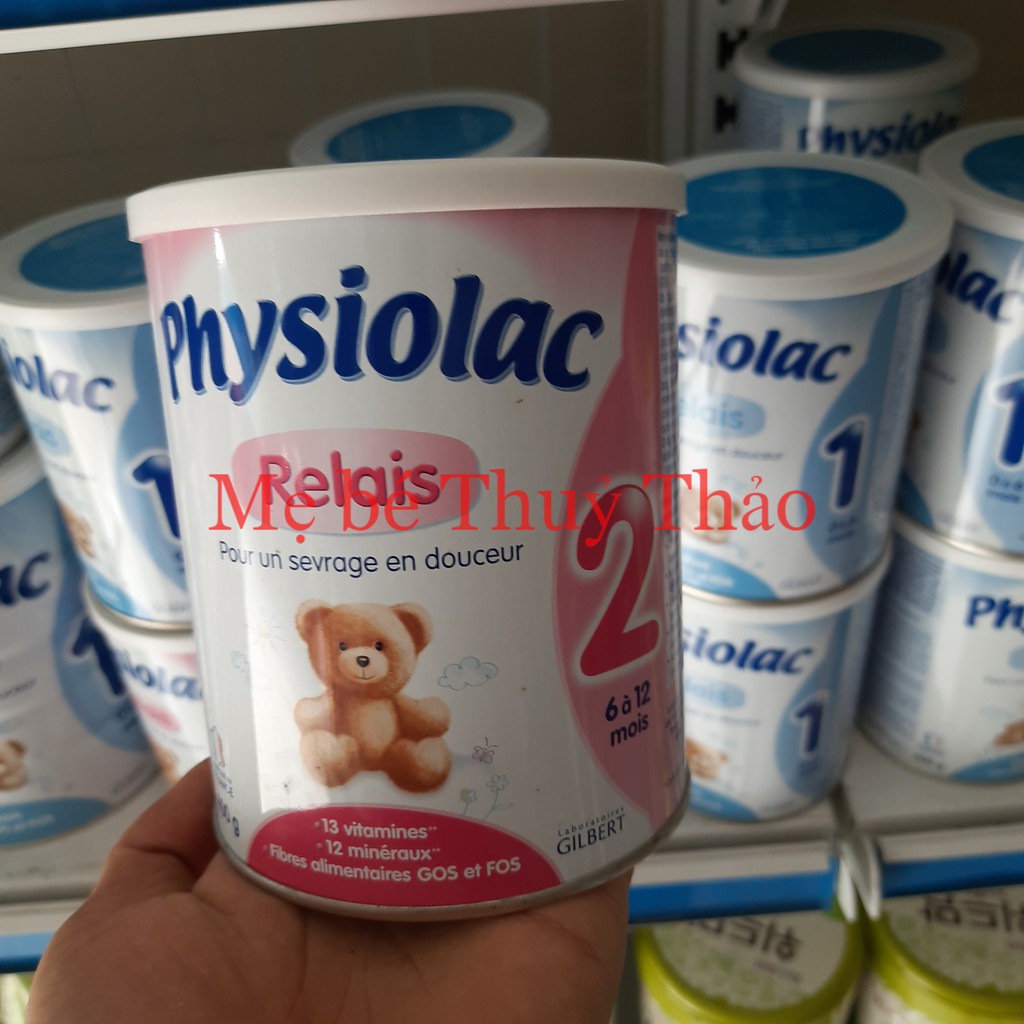 Sữa bột Physiolac số 1, 2 400g Hàng chính hãng ( Date 2021 )