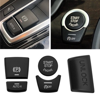 Phanh tay ô tô AUTO H khởi động dừng nút bấm động cơ nắp phù hợp cho BMW 5 GT5 6 7 Series X3 X4 X5 X6 Phụ kiện