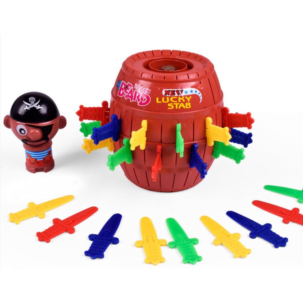 ⚡️𝗙𝗥𝗘𝗘𝗦𝗛𝗜𝗣⚡️  - Đồ Chơi Đâm Hải Tặc, Thùng Cướp Biển Thú Vị, Đồ Chơi Cho Bé BaBiBo