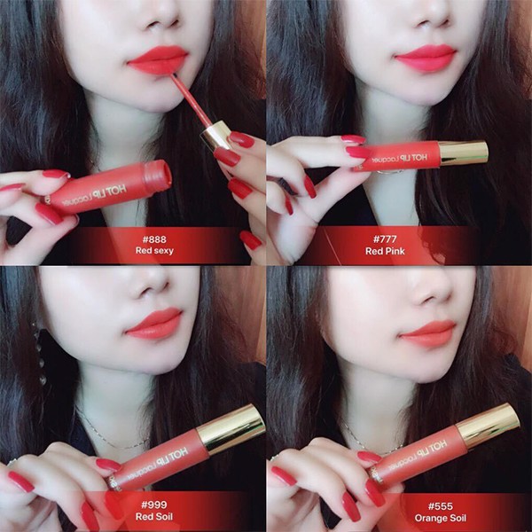 ( Mypham35 ) Son kem lì Zelyn GIÁ SỐC màu chuẩn đẹp Hot Lip Lacquer Skin Hàn Quốc